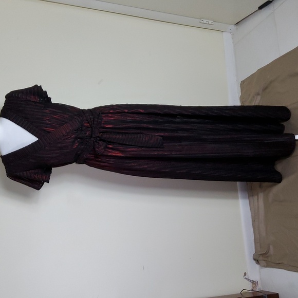 MudCloth Elegant Black and Red Women's Dress Size M - Picture 1 of 8